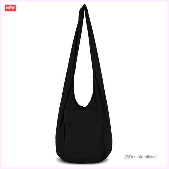 Handbags - Handmade Cotton Crossbody Bag Lightweight Boho Travel Purse with Zipper